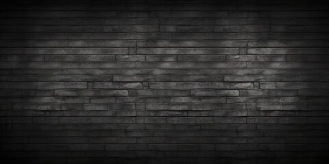 Grunge brick texture. Vintage retro Background. Rustic stone wall. Old brickwork abstract. Dark black bricks background. Wallpaper design