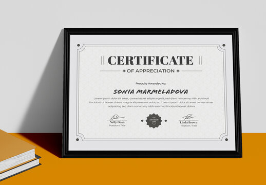 Minimal Certificate