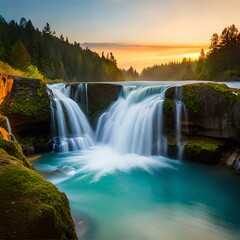 waterfall in the forest