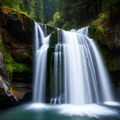 Fototapeta premium waterfall in the jungle