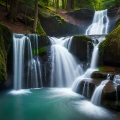 waterfall in the forest