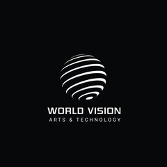world logo icon design