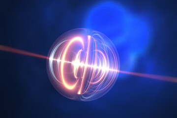 Atom, electrons revolves around the nucleus along a path
