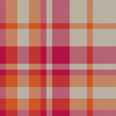 Plaid vector fabric of textile tartan background with a texture pattern check seamless.