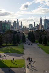 Obraz premium Melbourne Skyline