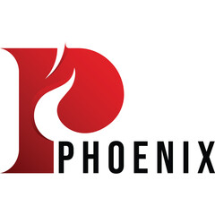 Phoenix Logo for big and small companies which are minimalist and elegant