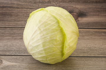 Ripe cabbage - organic food vith vitamin
