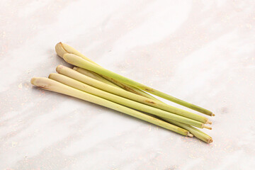 Green lemongrass stem aroma seasoning