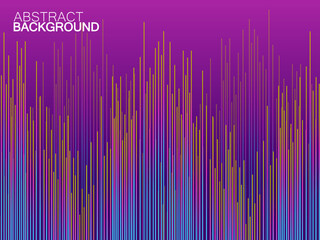 Gradient colorful lines, abstract background with stripes