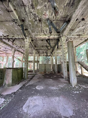 Die alte Zinnwäsche im tschechischen Erzgebirge bei Rolava / Sauersack