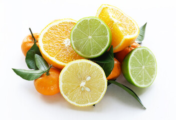 assortment of citrus oranges, lemons, limes