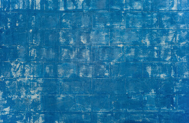 old wall blue blocks seamless pattern texture background
