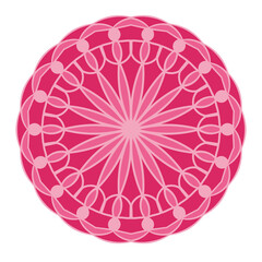 Abstract ornament. Coloful vector illustration. Mandala design.