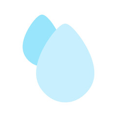raindrop flat icon