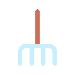 pitchfork flat icon