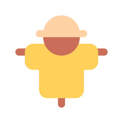 scarecrow flat icon