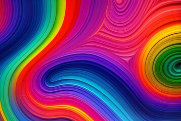 Fototapeta premium Rainbow colored marble 