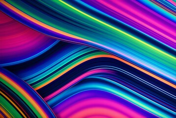 Rainbow colored marble 