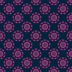 Abstract contemporary seamless pattern. Vibrant print. Modern vector texture.