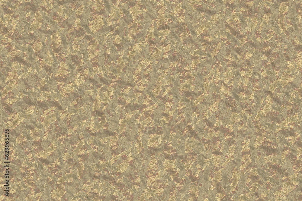 Poster artistic pattern with soft forms computer graphics backdrop illustration