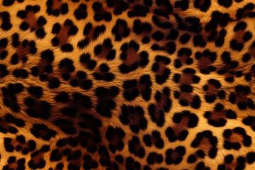 Leopard back. Background with selective focus and copy space