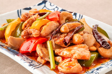 Stir Fried Chicken with Cashew Nuts