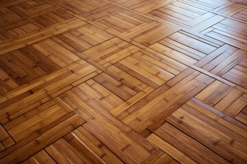 bamboo floor close-up showing natural wood patterns