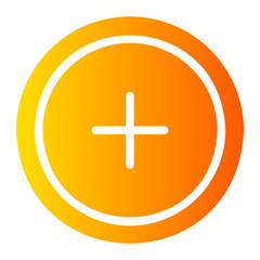 Fototapeta premium plus gradient icon