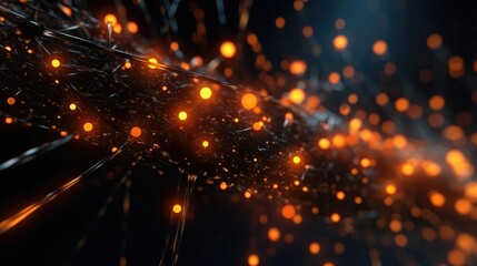 Obraz premium abstract technology background material