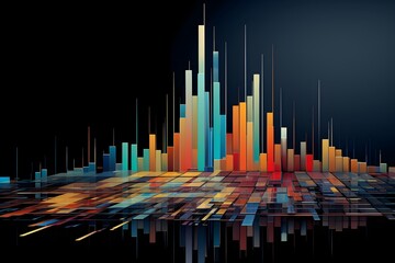 Detailed infographic showcasing a diverse investment portfolio, illustrating the importance of risk management in financial strategy