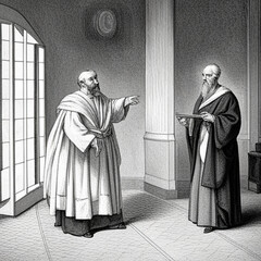 The difference between being and being, respectively, from the Kantian and Cartesian point of view, Generative AI