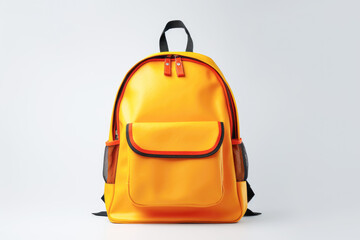 A bright and stylish schoolbag, designed for kids with multiple pockets and zippers, making it a perfect travel companion for children.