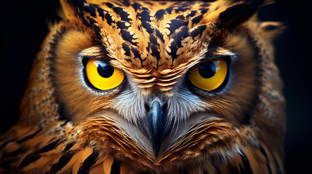 coruja animal lindo simbolo de sabedoria 