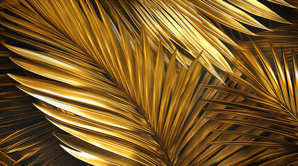 folha dourada arte de luxo 