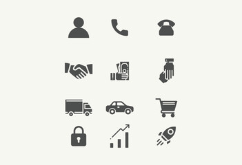 icon, icons vector set  symbol illustration,