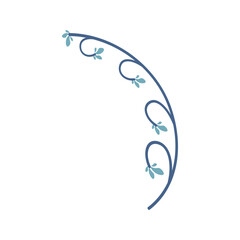 Floral vector drawing. For use in decor, postcards, flower shops, brochures and covers, prints.