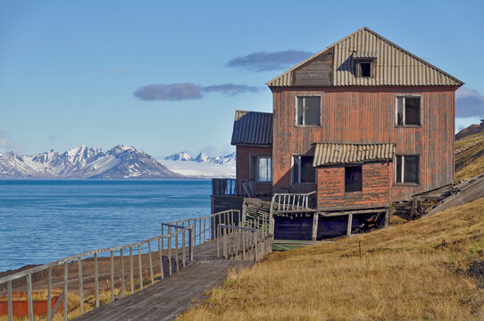 Haus, Spitzbergen, Barentsburg