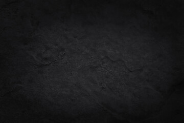 Dark grey black slate texture in natural pattern with high resolution for background and design art work. Black stone wall.