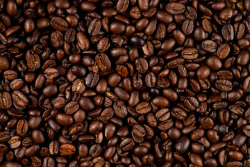 Roasted Coffee Beans Background