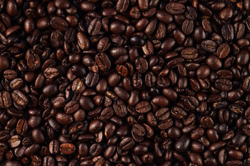 Roasted Coffee Beans Flatlay 