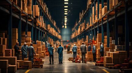 warehouse fullfilment center. for ecommerce 