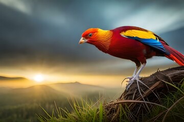 red billed hornbill