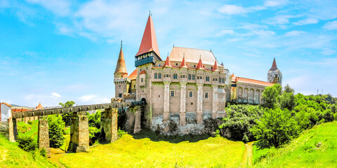 Burg Eisenmarkt, Hunedoara, Rumänien 