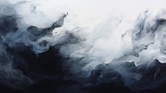 abstract black smoke background © Nica