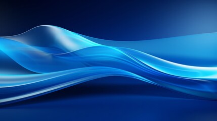 abstract blue wave background