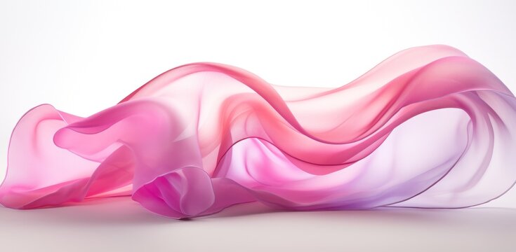 Abstract pink wave background