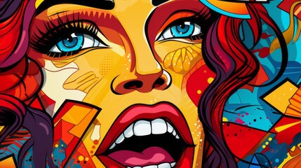 graffiti on the wall