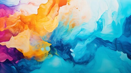 abstract watercolor painting