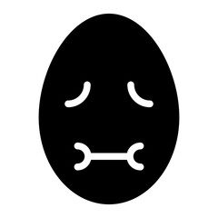 sick glyph icon