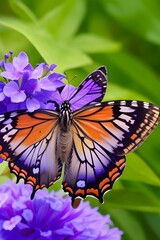 Obraz premium Great nature with butterfly